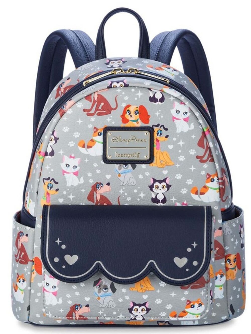 NWT Loungefly Disney Mini Backpack Cats and Dogs